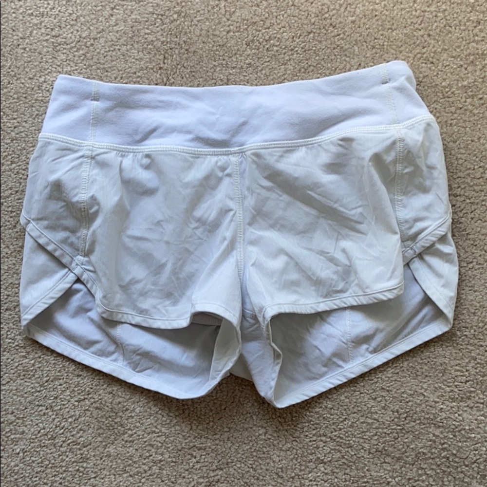 size 12 white ivivva shorts